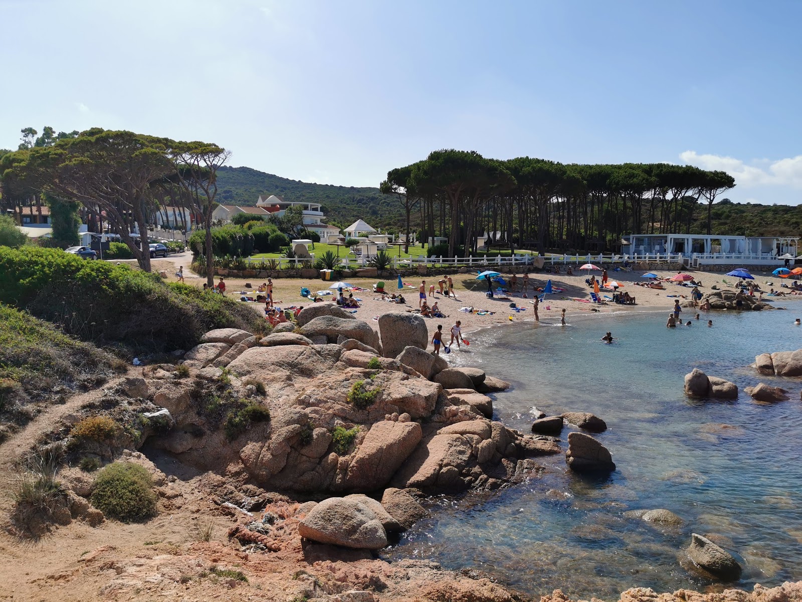 Foto van Spiaggia Conca Verde met gemiddeld niveau van netheid