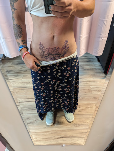 Explore cosmetology tattoo ideas, creative tattoo ideas in Summerville, available at Mystic Tiki Tattoo Studio & Gallery