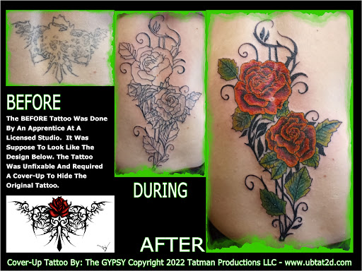 Explore fear tattoo ideas, creative tattoo ideas in Topeka, available at Artist Alley Studio Tattoos & Piercings