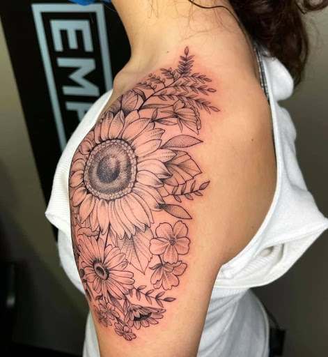 Explore hard work tattoo ideas, creative tattoo ideas in Kenosha, available at Kenosha Tattoo Company