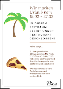 Pizzeria Pino à Fürth carte