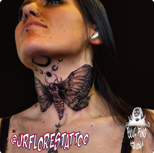 Explore leg tattoo ideas for men, creative tattoo ideas in Caldwell, available at Blue Ring Studio Tattoo & Piercing