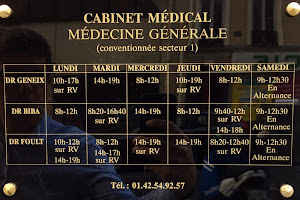 Cabinet médical (Doc Geneix, Bibas et Foult)