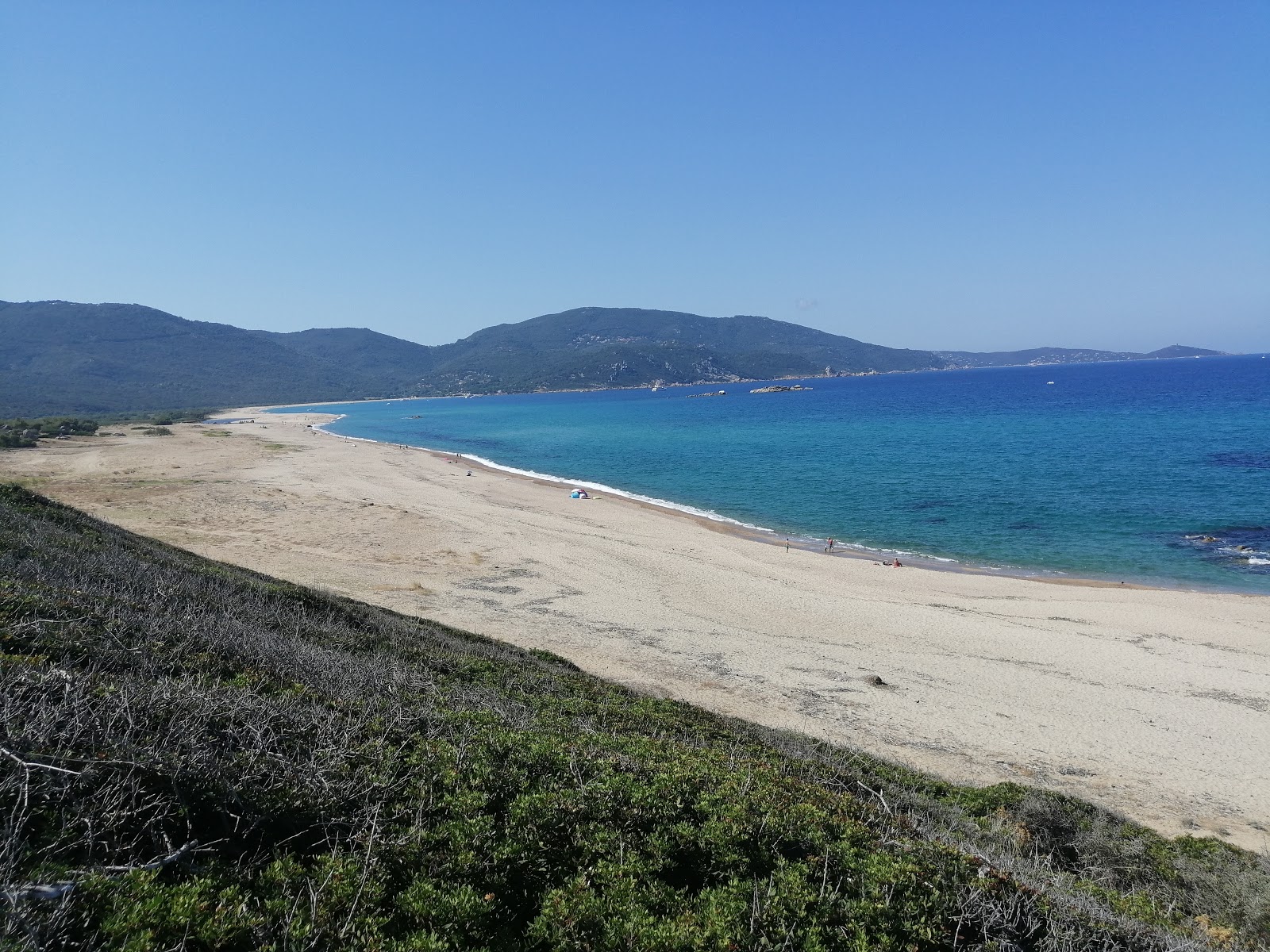 Photo de Capu Laurosu beach zone sauvage