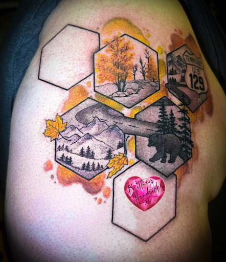 Explore tattoo ideas for grandkids names, creative tattoo ideas in Sevierville, available at Jaded Art Collective