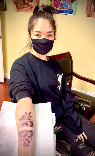 Explore chick tattoo ideas, creative tattoo ideas in Garden Grove, available at Anna Hang Tattoo