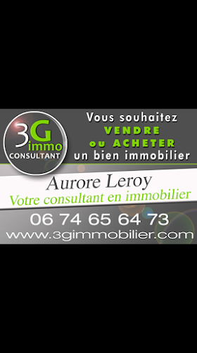 Agence immobilière Aurore Leroy 3G IMMOBILIER Vadencourt