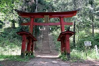 新府城跡 入口