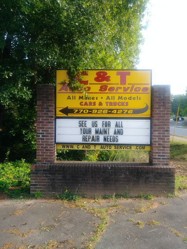 Auto Repair Shop «C & T Auto Services», reviews and photos, 9336 Main St, Woodstock, GA 30188, USA