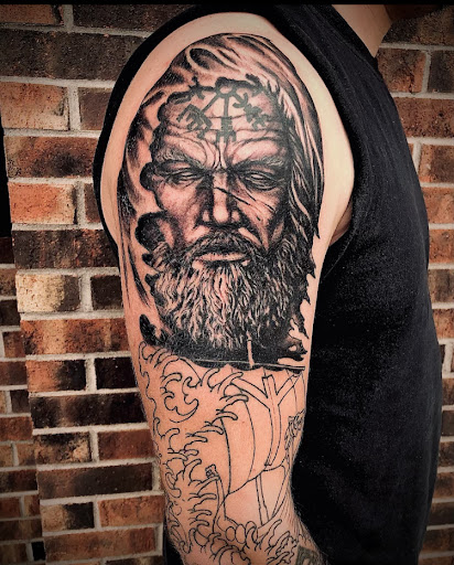 Explore anger tattoo ideas, creative tattoo ideas in Stevens Point, available at Black Rabbit Tattooing