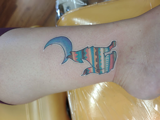 Explore walk by faith tattoo ideas, creative tattoo ideas in East Bend, available at Queen Bee Piercing and Tattoo