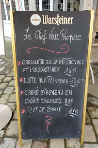 Menu du Chez La Mère Pourcel à Dinan