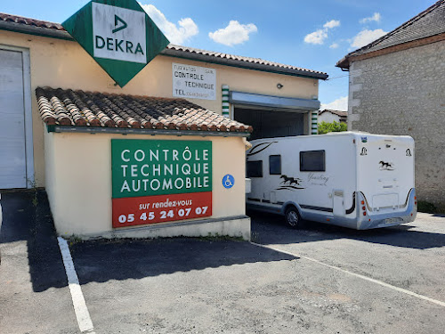 Centre contrôle technique DEKRA à Montmoreau