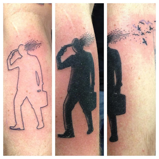 Explore dental tattoo ideas, creative tattoo ideas in Tucson, available at Sacred Art Tattoo Studio