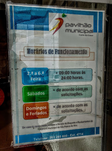 Pavilhão Municipal do Desporto e Juventude do Forte da Casa Número de telefone