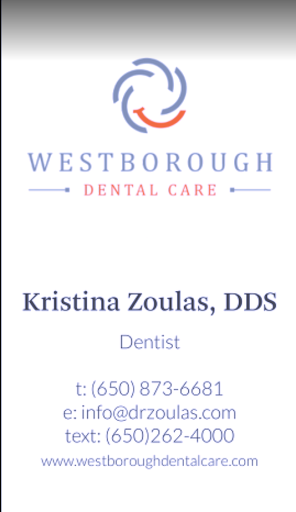 Westborough Dental Care Kristina Zoulas, DDS image