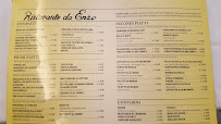 Ristorante da Enzo à Modena menu