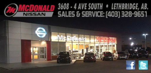 McDonald Nissan, 3608 4 Ave S, Lethbridge, AB T1J 4Z5, Canada, 