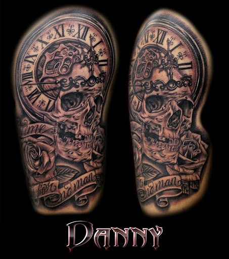 Explore tattoo sleeve ideas lion, creative tattoo ideas in El Paso, available at Wyze Guyz Tattoo Parlor