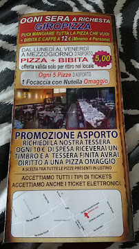 Pizzeria La Rotonda - Pizzeria à Marcallo con Casone (le menu)