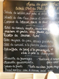Carte du Restaurant Chez vous à Saint-Berthevin