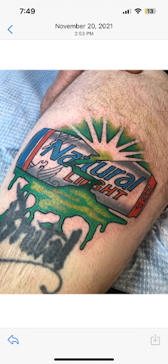 Explore neck tattoo men ideas, creative tattoo ideas in Saint Petersburg, available at Webbs Tattoo