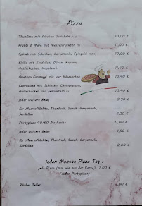 Cafe Max à Ölbronn-Dürrn carte