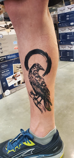 Explore hand tattoo ideas for men, creative tattoo ideas in Arvada, available at Sad Circus Studio