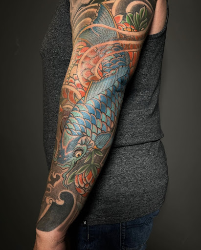 Explore boating tattoo ideas, creative tattoo ideas in Chino, available at JON BRYAN TATTOO