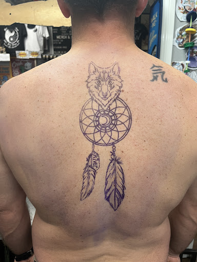 Explore 444 angel number tattoo ideas, creative tattoo ideas in Naples, available at Webbworks Tattoo Studio