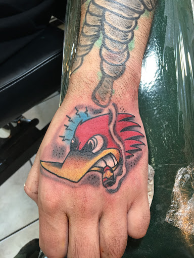 Explore music tattoo sleeve ideas, creative tattoo ideas in San Jose, available at Blue Rose Tattoo