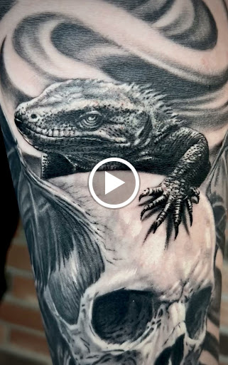 Find pubic tattoo ideas for your next unique tattoo in East Peoria at Hybrid Art Studios-Tattoos