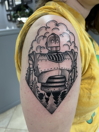 Explore chest piece tattoo ideas, creative tattoo ideas in Fort Wayne, available at Studio 13 Tattoo