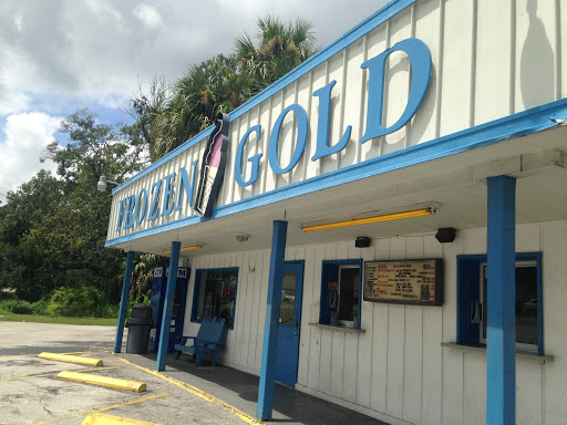 Ice Cream Shop «Frozen Gold Ice Cream Shoppe», reviews and photos, 104 Eddie Rd, New Smyrna Beach, FL 32168, USA
