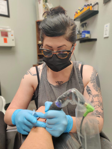 Explore mens rib tattoo ideas, creative tattoo ideas in Wheat Ridge, available at Nest Art Collective