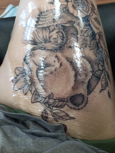 Find tattoo present ideas for your next unique tattoo in Midland at Black Ball Tattoo