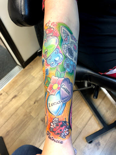 Explore jack the pumpkin king tattoo ideas, creative tattoo ideas in Jefferson, available at Slammin Ink Tattoo