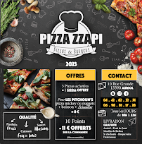 Pizza Zzapi à Auriol carte