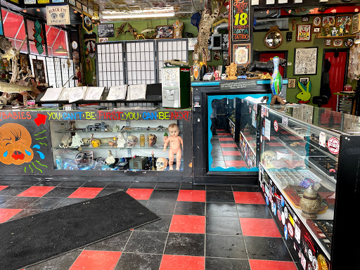 Explore candyman tattoo ideas, creative tattoo ideas in Milwaukee, available at Atomic Tattoos