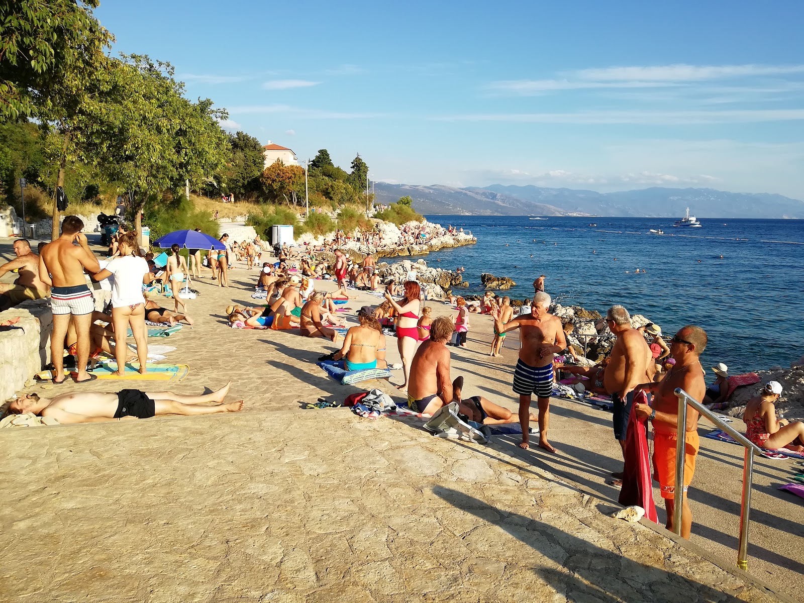 Foto af Novi Marina beach med lige kyst