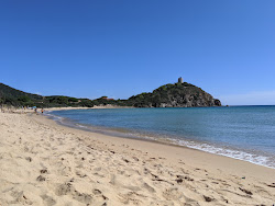 Foto von Spiaggia di Sa Colonia mit geräumige bucht