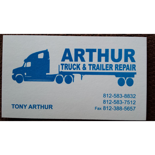 Truck Repair Shop «Arthur Truck and Trailer Repair», reviews and photos, 575 N Teke Burton Dr, Mitchell, IN 47446, USA