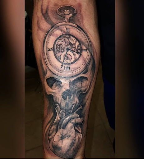 Explore caterpillar tattoo ideas, creative tattoo ideas in Windsor Locks, available at Reigning Ink Tattoo Studio