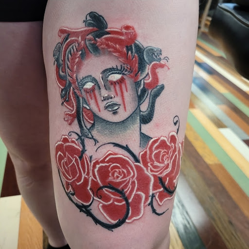 Explore good cover up tattoo ideas, creative tattoo ideas in Salt Lake City, available at Depth in Design