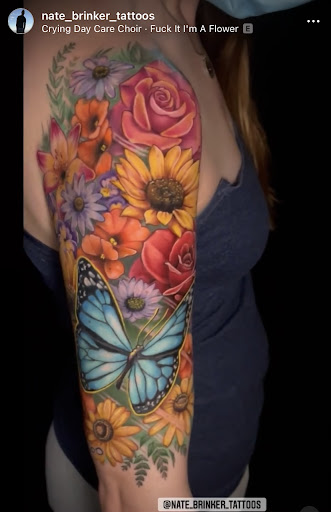 Explore half sleeve tattoo ideas for men with meaning, creative tattoo ideas in Tucson, available at The Painted Lady Tattoo