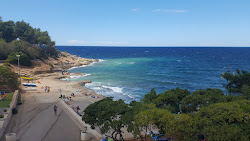 San Gregorio beach'in fotoğrafı küçük koy ile birlikte