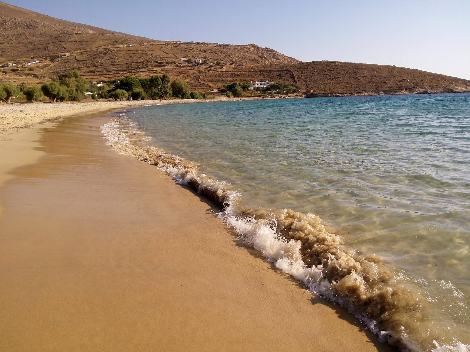 Photo of Ag. Ioannis beach with very clean level of cleanliness
