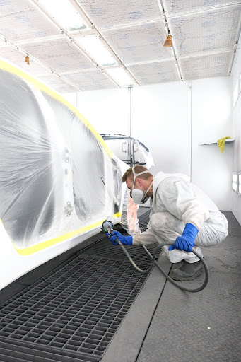 Auto Body Shop «Schaefer Autobody Centers - Webster Groves, MO», reviews and photos, 50 N Gore Ave, Webster Groves, MO 63119, USA