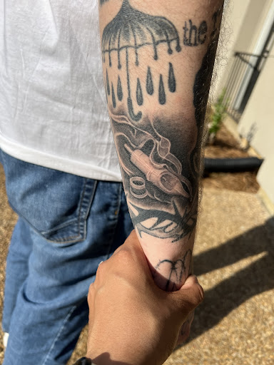 Explore dmb tattoos ideas, creative tattoo ideas in Jackson, available at Inkk Culture Tattoo