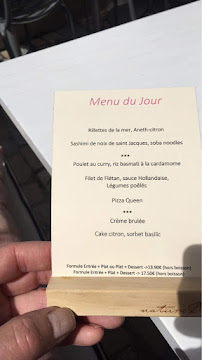 Chez Pont-pont à Angers menu